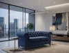 Designer Sofa 3 Sitzer Chesterfield Couch Polster Sofas Produktbild-Vorschau 1