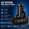 Ersatzakku 12V 6,0Ah Li-Ion kompatibel mit Bosch Produktbild-Vorschau 2