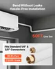 SucceBuy Conduite de réfrigérant 15,24 m, tube en cuivre de Voir les images du produit 2