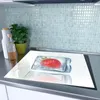 Spritzschutz Herdabdeckplatte Schneidebrett aus Glas Produktbild-Vorschau 2