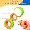 16 Stück Fidget Toys Set – 12 Fidget Ring 4 Akupressur Produktbild-Vorschau 5