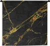 MuchoWow® Wandteppich Wandbehang Marmor - Gold - Schwarz - Produktbild-Vorschau 1