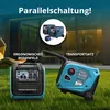 Könner&Söhnen Gas Benzin Stromaggregat 4000 Watt KS Produktbild-Vorschau 3