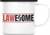 Trendation - Jura Emaille Tasse Geschenk Spruch Jurist Produktbild-Vorschau 1