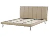 BELIANI Bett mit Bettbank und 2 Nachttischen Beige Produktbild-Vorschau 5