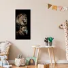 MuchoWow® Poster Löwe - Löwin - Porträt 40x80 cm - Produktbild-Vorschau 7