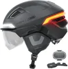 ABUS Fahrradhelm HYP-E B.LACE - mit Front-, Rück- und Produktbild-Vorschau 1
