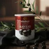 Latrovalis Schwarze Oliven mit Stein 810 g mit schwarzem Stoff Produktbild-Vorschau