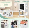WOLTU Lernturm 3 in 1, Kinderhocker Kindertisch Tafel, mit Produktbild-Vorschau 4