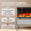 KAMINIO Chimenea eléctrica LEA: Chimenea eléctrica 3 en 1 Vista previa de la imagen del producto 3