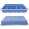 4x XXL Silikon Eiswürfelform für große Eiswürfel 3,2 x 3,2 Produktbild-Vorschau 4
