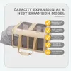 Opvouwbare kattentransportbox voor katten en kleine honden, Productafbeelding-voorbeeld 3