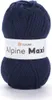 Yarn Art Alpine Maxi 674 Navy Blue Strickgarn Produktbild-Vorschau 1