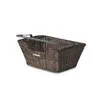 Basil Capri, Hinten, Fahrradkorb, Rattan, Holz, 5 kg, 420 Produktbild-Vorschau 2