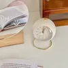 Retro Tischuhr mit Wecker, leises Uhrwerk, LED Nachtlicht, Produktbild-Vorschau 8