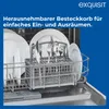 Exquisit Einbau-Geschirrspüler, 12 Maßgedecke, 49 dB(A), Produktbild-Vorschau 7