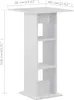 vidaXL Barový stôl biely 60x60x110 cm Náhľad obrázku produktu 5