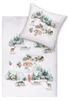 Estella Kuschelflanell Bettwäsche Birdy schnee 135x200 cm + Produktbild-Vorschau 2