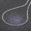 trendor 85925 Halskette für Herren 925 Sterlingsilber Figaro-Kette 3 Voir les images du produit