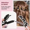 4 Stück Haarspange Mini Geflochtene Haarspangen mit Produktbild-Vorschau 3
