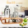 Cocktail Set aus Edelstahl mit Ständer Premium Edelstahl Produktbild-Vorschau 1