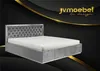 Luxus Bett Textil 2x Nachttisch 3tlg. Schlafzimmer Set Produktbild-Vorschau 7