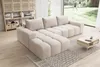 Moebelfest Lusso Ecksofa L-Form Linksseitig Creme Produktbild-Vorschau 3