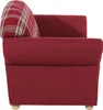 Max Winzer Sofa 2-Sitzer Corona - Flachgewebe rot - Maße: Produktbild-Vorschau 4