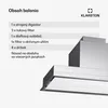 Klarstein digestor, recirkulácia, prietok 410 m³/h, LED, Náhľad obrázku produktu 7