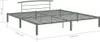vidaXL Postelový rošt Grey Metal 180x200 cm Náhled obrázku produktu 6
