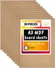 Creative Deco 30 x A3 MDF Platten | 420 x 210 x 3 mm | Produktbild-Vorschau 1