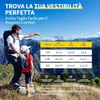 CAMBIVO Calze Trekking Uomo Donna 2 Paia, Calze Lana Anti Anteprima dell’immagine prodotto 4