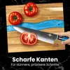 KAZUSHI 8 zoll Kochmesser, Professionelles Allzweckmesser, Produktbild-Vorschau 5