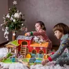 WOOPIE GREEN Mega Farm - Figurine di animali: Stalla, Anteprima dell’immagine prodotto 6