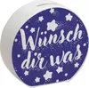Sternenhimmel Spardose mit Spruch Wünsch dir was Produktbild-Vorschau 1