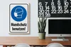 Holzschild Hinweis 20x30cm Mundschutz benutzen Maske Produktbild-Vorschau 5