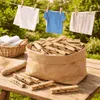 Bambus Wäscheklammern Holz Holzklammern Wäsche Holz Produktbild-Vorschau 3