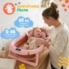 Skladacie detské vanička moovkee 80 cm, tmavo ružová, s Náhľad obrázku produktu 3