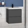 Waschtisch mit Unterschrank 50cm Alast Badmöbel Set Produktbild-Vorschau 1