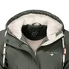Dry Fashion Damen Regenmantel Malmö Fleece-Futter in Oliv, Produktbild-Vorschau 4