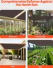 VEVOR Voile d'ombrage 90% (244 x 366 cm), Voile d'ombrage Voir les images du produit 6