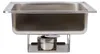 Edelstahl Luxus Speisenwärmer 2/3 Warmhaltebehälter Chafing Produktbild-Vorschau 5