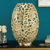 riess-ambiente Filigrane Design Vase ABSTRACT LEAF gold Produktbild-Vorschau 1