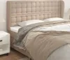 vidaXL Kopfteil mit Ohren Cappuccino-Braun 203x23x118/128cm Produktbild-Vorschau 2