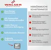 WALSER Premium Schattennetz Auto Hund Stay Cool, Produktbild-Vorschau 6