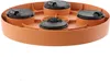 Plattform auf Rollen Runde Ø 29 cm Beweglicher Sockel für Produktbild-Vorschau 3