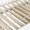A close-up view of the wooden slats of a bed frame. Anteprima dell’immagine prodotto
