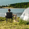 Campingstuhl Faltstuhl mit Getränkehalter & Tragetasche Produktbild-Vorschau 2