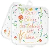 Mr. & Mrs. Panda Topflappen Sinn des Lebens - Geschenk, Produktbild-Vorschau 1