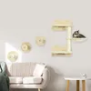 PawHut Katzen Kletterwand, 4-teilig, Kletterwand Set, Produktbild-Vorschau 2